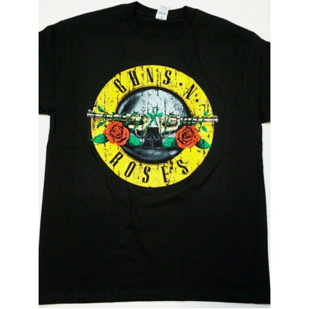 rare GUNS N ROSES Hard Rock Tee GnR Slash Axl Rose Adult Men's New xxl